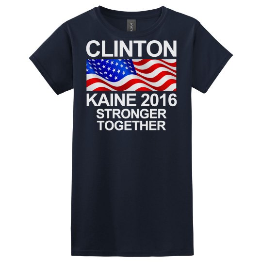 Clinton Kaine Stronger Together