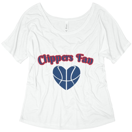 clippers girly tee