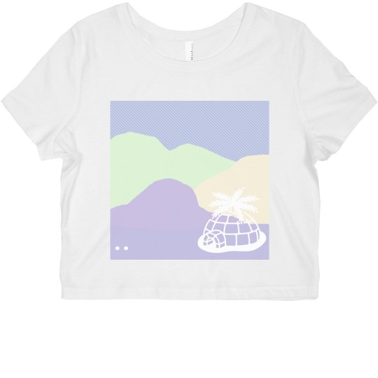 Clubeskimo Logo Pastels Crop Top