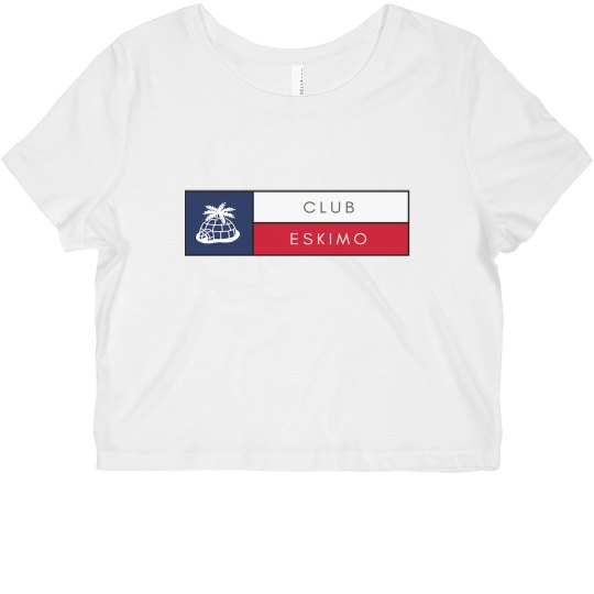 Clubeskimo Primary Print Crop Top