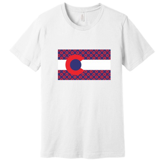 CO Flag Donuts White