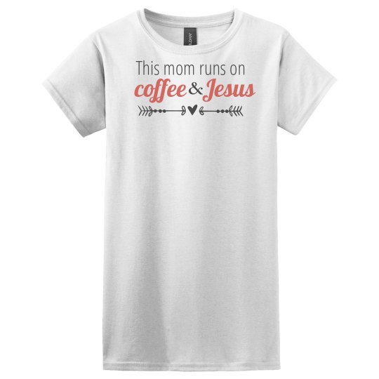 Coffee & Jesus (coral)