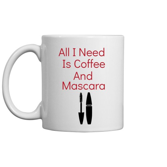 coffee and mascara mug coffee and mascara mug