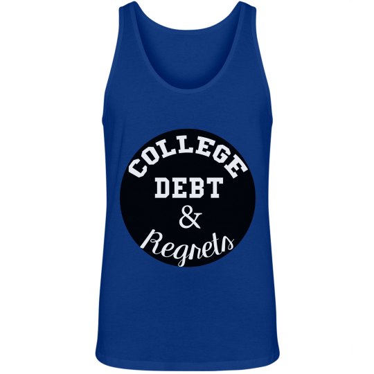 College Debt Men's Tank