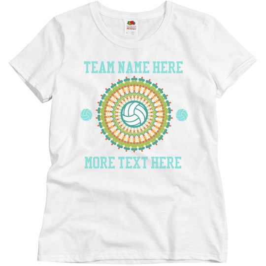 Colorful Custom Volleyball Shirts Colorful Custom Volleyball Shirts