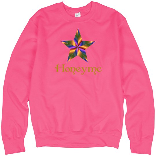 Colorful star sweatshirt by honeymc Colorful star sweatshirt by honeymc