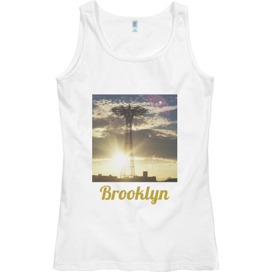 Coney Island Brooklyn Tank- Jazzy Art
