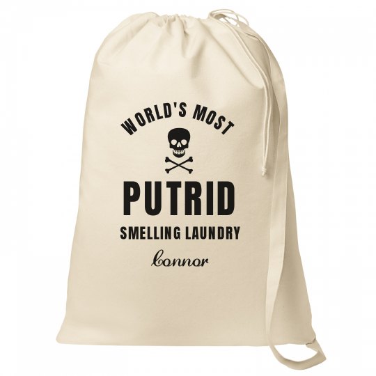 Connor's laundry bag 