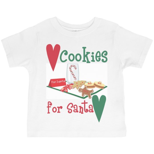 Cookies for Santa Tee Cookies for Santa Tee
