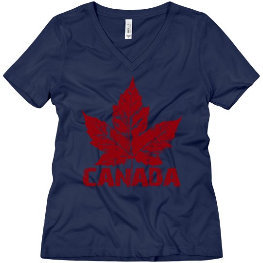 Cool Canada Shirts Women's Canada Souvenir T-shirts