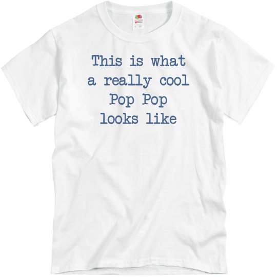 cool pop pop tee