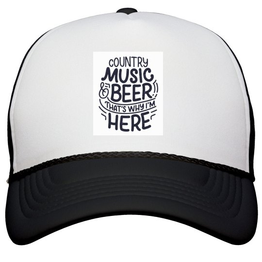 Country music & beer Hat 
