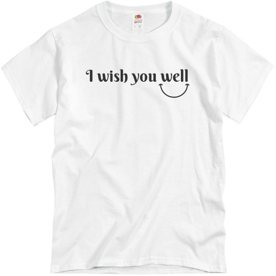 Court TV Inspired I Wish You Well Unisex Basic T-Shirt