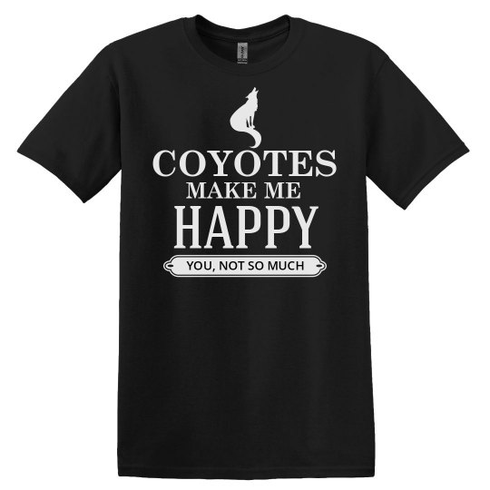 Coyotes makes me happy