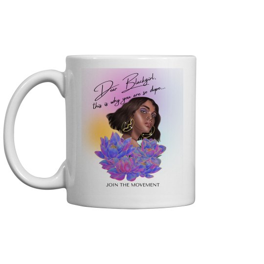 Cream Luxe: Empowering Black Beauty Coffee Mug