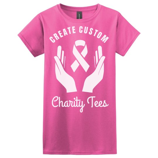Create Customizable Breast Cancer Charity Event Tees Create Customizable Breast Cancer Charity Event Tees