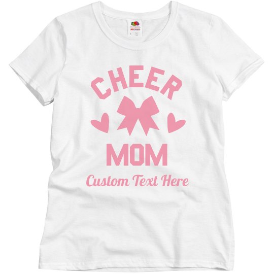 Create Your Own Custom Cheer Mom Tee