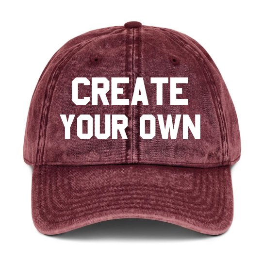 Create Your Own Custom Hat