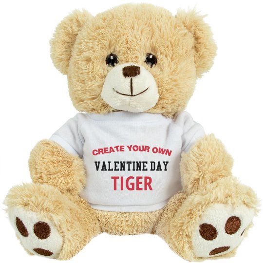 Create Your Own Valentine Tiger Create Your Own Valentine Tiger