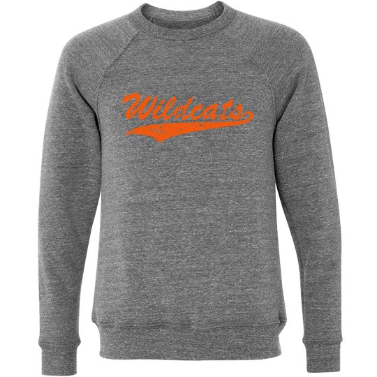 crewneck orange wildcats