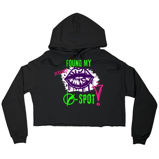 Crop Hoodie - Found My V-Spot