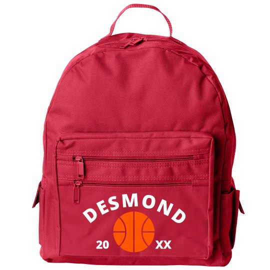 custom basketball bag