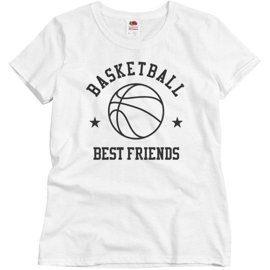 Custom Basketball Best Friends