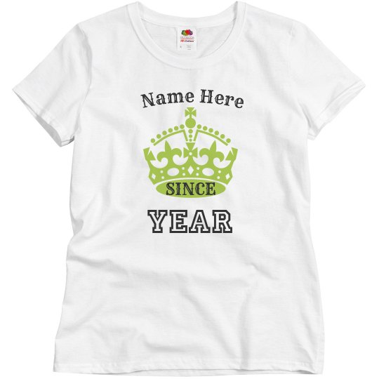 Custom birthday shirt