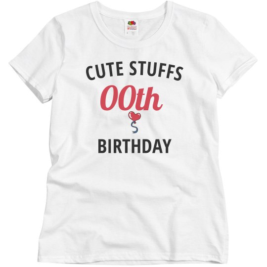 Custom birthday shirt