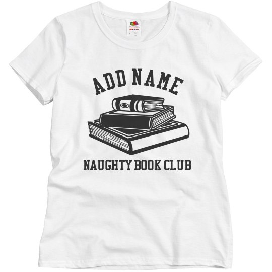 Custom Book Club Shirt Custom Book Club Shirt