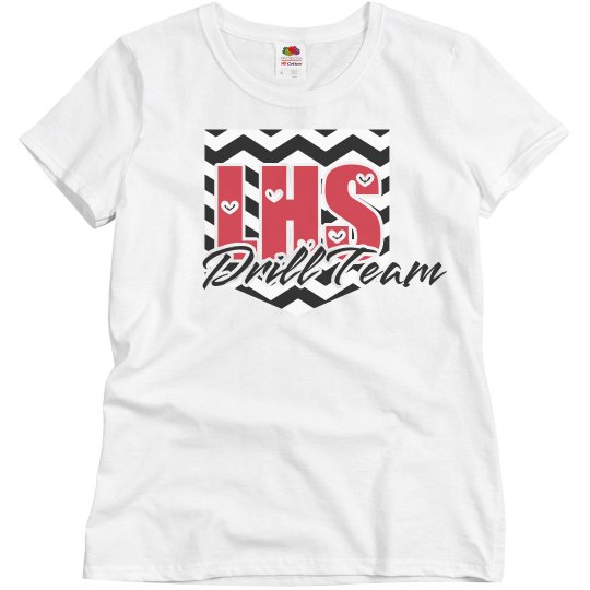 Custom Budget Drill Team Tee Custom Budget Drill Team Tee