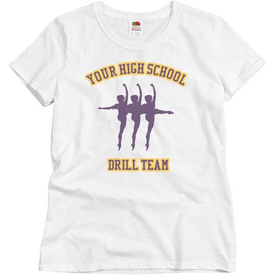 Custom Budget Drill Team Tee Custom Budget Drill Team Tee