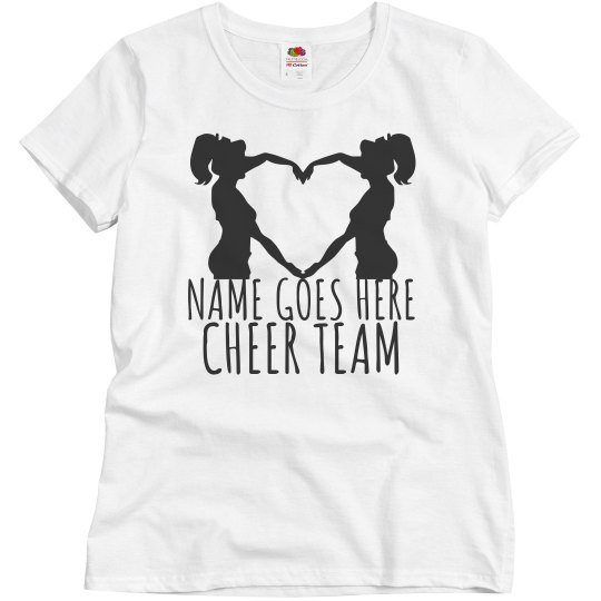 Custom Cheer Team Tee Custom Cheer Team Tee