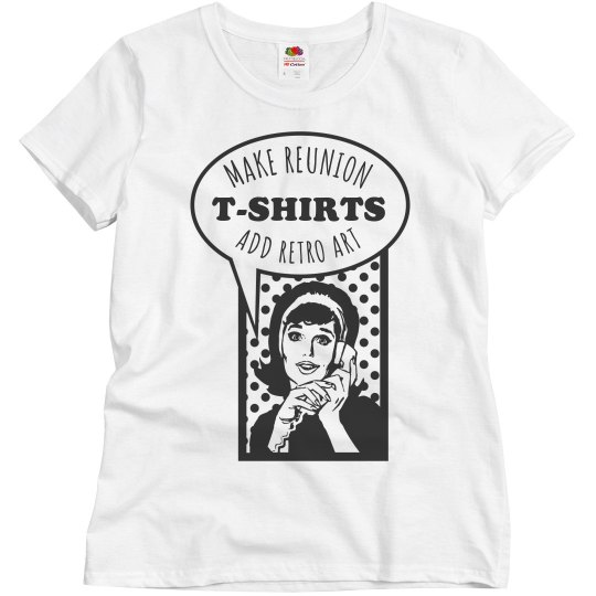 Custom Class Reunion Retro Tees