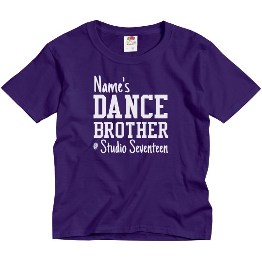 Custom Dance Brother Kids Tee Custom Dance Brother Kids Tee