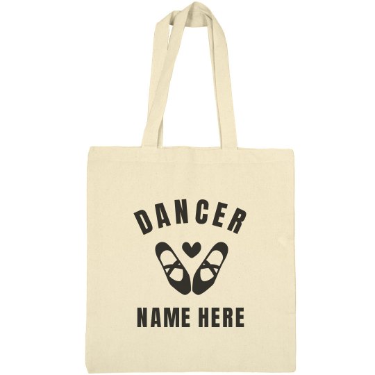 Custom Dancer Tote Bag