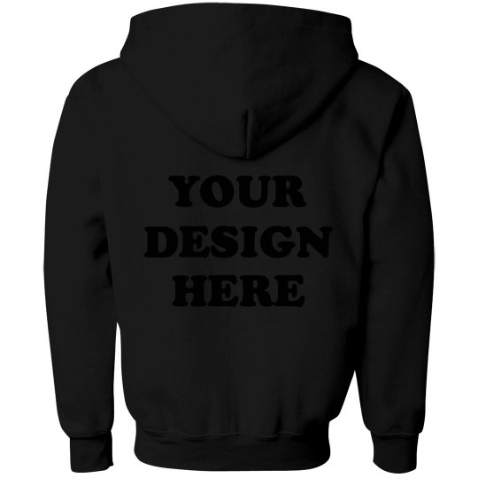 back of hoodie design