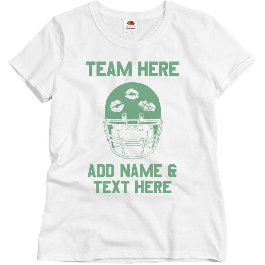 Custom Football Helmet Kisses Custom Football Helmet Kisses