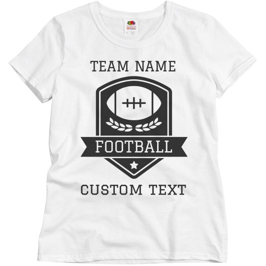 Custom Football Team Tees