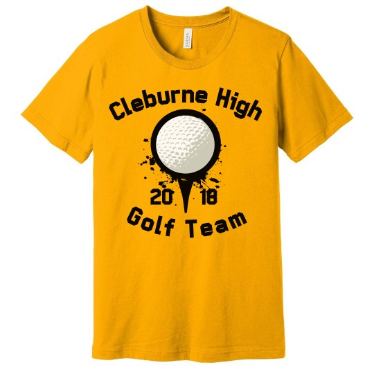 Custom High School Golf Team Tee