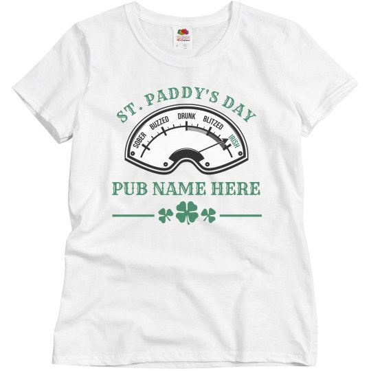 Custom Irish Pub Tee Custom Irish Pub Tee