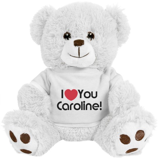 Custom love bear