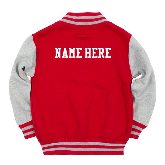 Custom Name Kids Varsity Youth Varsity Letterman Jacket