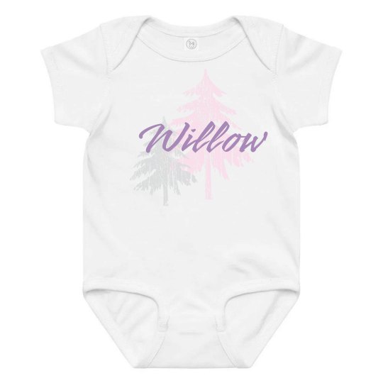 Custom name onesie 