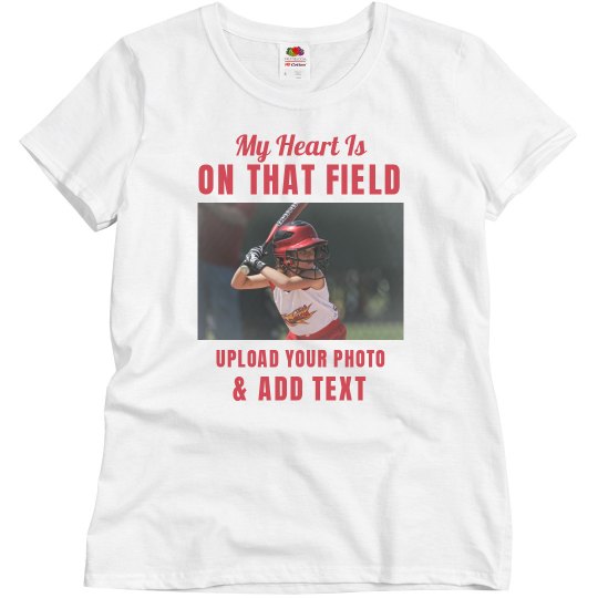 Custom Photo Softball Grandma