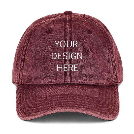Custom Pigment Dyed Twill Baseball Hat