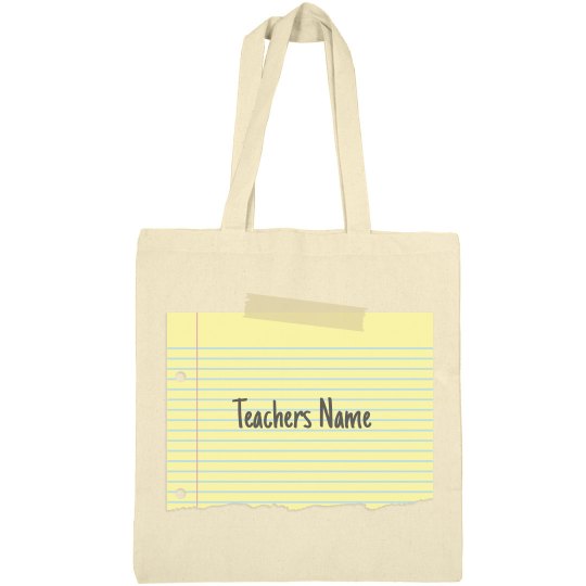 Custom Teachers Gift With Name