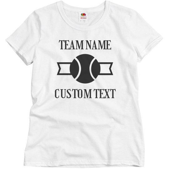 Custom Team Tennis Tees