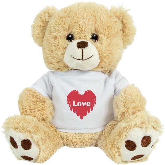 Custom Valentines Bear