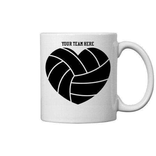 custom volleyball mug
